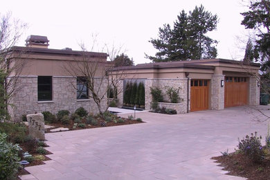Modern exterior home idea in Seattle