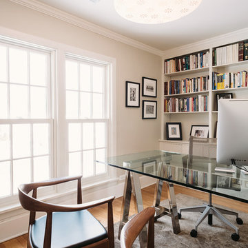 Mid-Century meets Modern Home Office