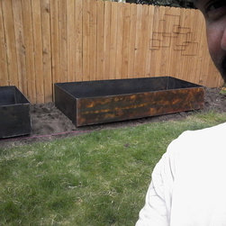 Corten Steel Planters - Products