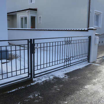 Gartentor zum 2. Stellplatz