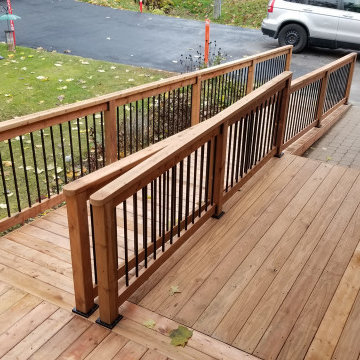 Deck and Ramp Front Porch