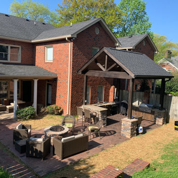 Nashville Outdoor Kitchen & Pavilion