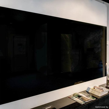 Decorative Black Glass Displays