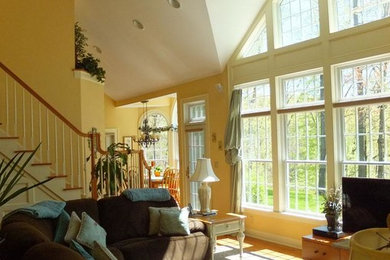Example of a classic living room design in New York