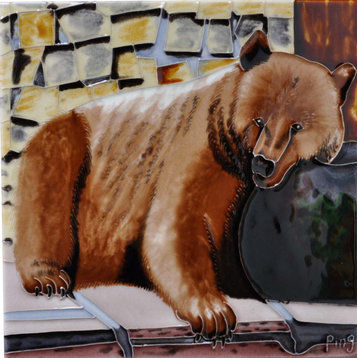 Brown Bear Tile
