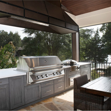 Lake Oconee Outdoor Grill Area