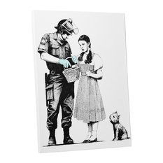 Banksy Dorothy Police Search Canvas Wall Art