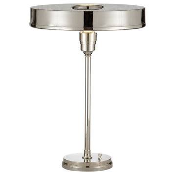 Carlo Table Lamp in Polished Nickel