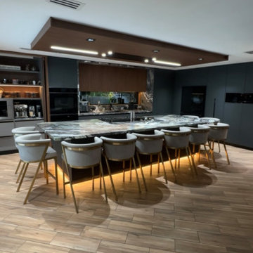 Luxury Custom Kitchen with High-End Millwork