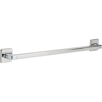 Delta 24" Angular Modern Grab Bar, Polished Chrome