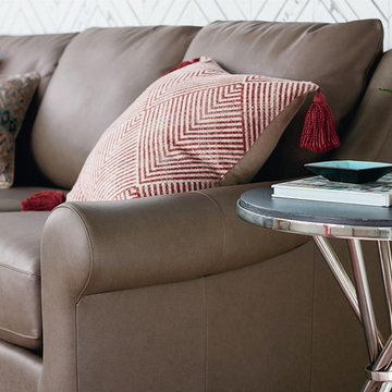 American Casual Ellery Large L-Shaped Sectional by Bassett