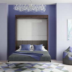 Bellezza T - Queen Wall Bed with Table - Kids Desks And Desk Sets