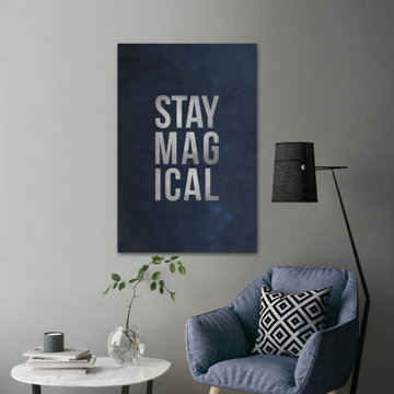 "Stay Magical" Painting Print on Wrapped Canvas