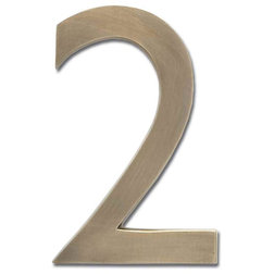 Contemporary House Numbers by ShopLadder