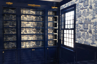 Inspiration for a home office remodel in Chicago