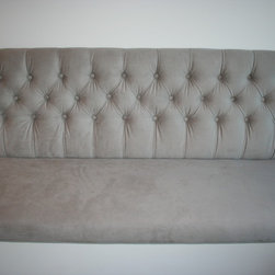 Custom Sectional Sof - Designer Fabric - Dining Benches