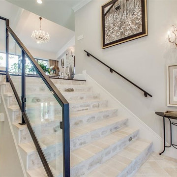 Golf course Split Level Contemporary Total Remodel