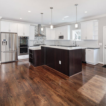 Contemporary Custom Home, Kitchen