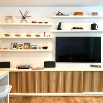 Mid Century Entertainment Console