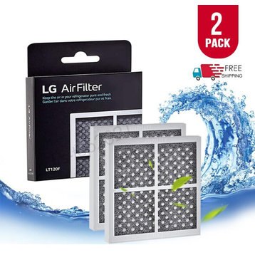 2 Pack LG LT120F Replacement Refrigerator Air filter For Kenmore 469918 New