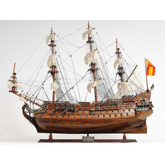 Sailboat Model With Chrome And Brass Fittings Sailboat Model With Chrome And Brass Fittings