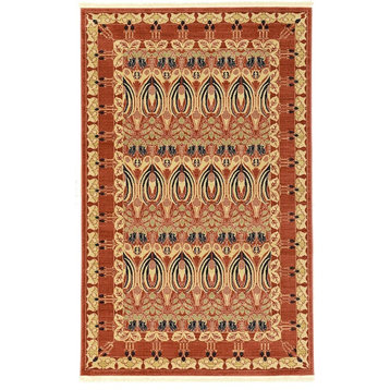 Traditional Stirling 5'x8' Rectangle Sienna Area Rug