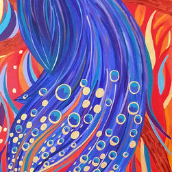 The Peacock, sold - Paintings