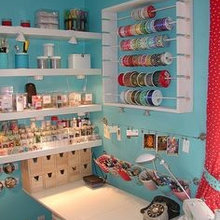craft room set up and hobby ideas