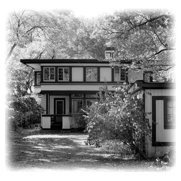 Prairie Style architect's own home, William Drummond 1913