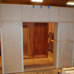 Millwork  Progress in Shop - Storage And Organization