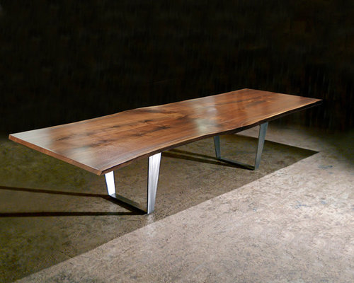 Live Edge Wood Slab Dining Tables For Sale
