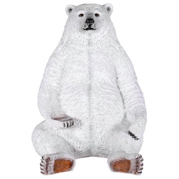 Sitting Pretty Oversized Polar Bear Ltl-Nr