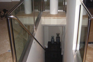 Example of a trendy staircase design in Miami