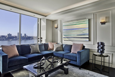 Inspiration for a living room remodel in New York