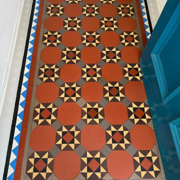 Victorian Porch Floor Deep Cleaned and Sealed in Edinburgh