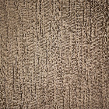 Modern lines bronze brown gold metallic faux Knit fabric textured Wallpaper roll, Roll 42 Inc X 33 Ft