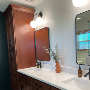 Mid-Century Modern Bathroom Reno