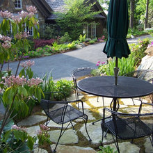Backyard patio