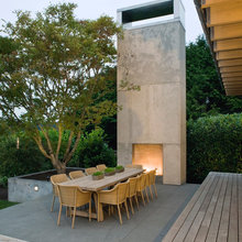 backyard fireplace ideas