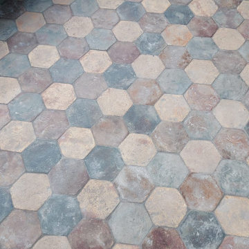 Terrazzo pavimento in Cotto