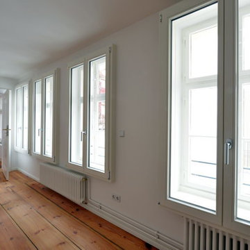 Modernisierung, Dachgeschossausbau und Anbau an barocker Stadthäuser Friedrich-E