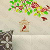 Elegant Floral - Wall Decals Stickers Appliques Home Dcor