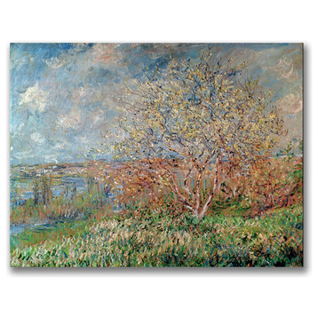 Claude Monet 'Spring 1880' Canvas Art, 24x32