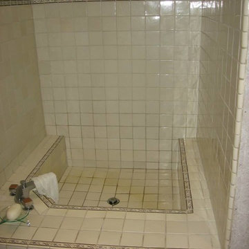 BEFORE - BACK BATHROOM