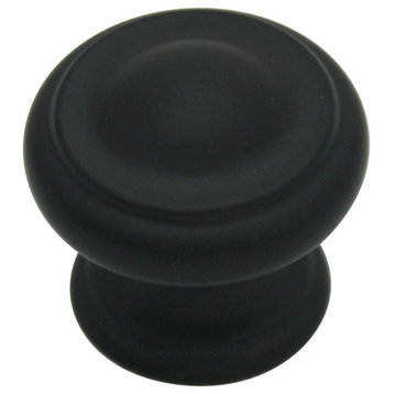 Cosmas 3317 Cabinet Knob, Set of 10, Flat Black