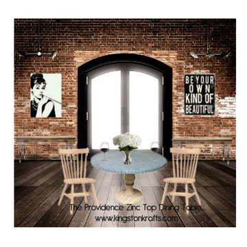 Zinc Top Dining Table Spaces