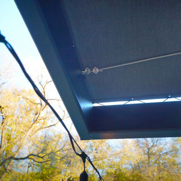 Shade Fabric Pergola (Trim+Edge)