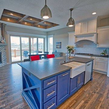 Unique Reverse 1.5 Story home in Overland Park, KS