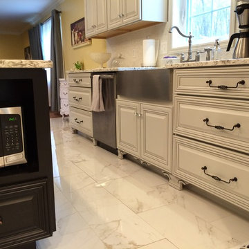 Quartz Countertops with Koch Cabinets