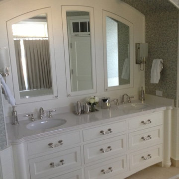 Dramatic Vanity Alcove